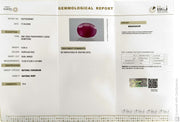 4.59/CT Natural Ruby Stone with Govt. Lab Certificate-16275S206807